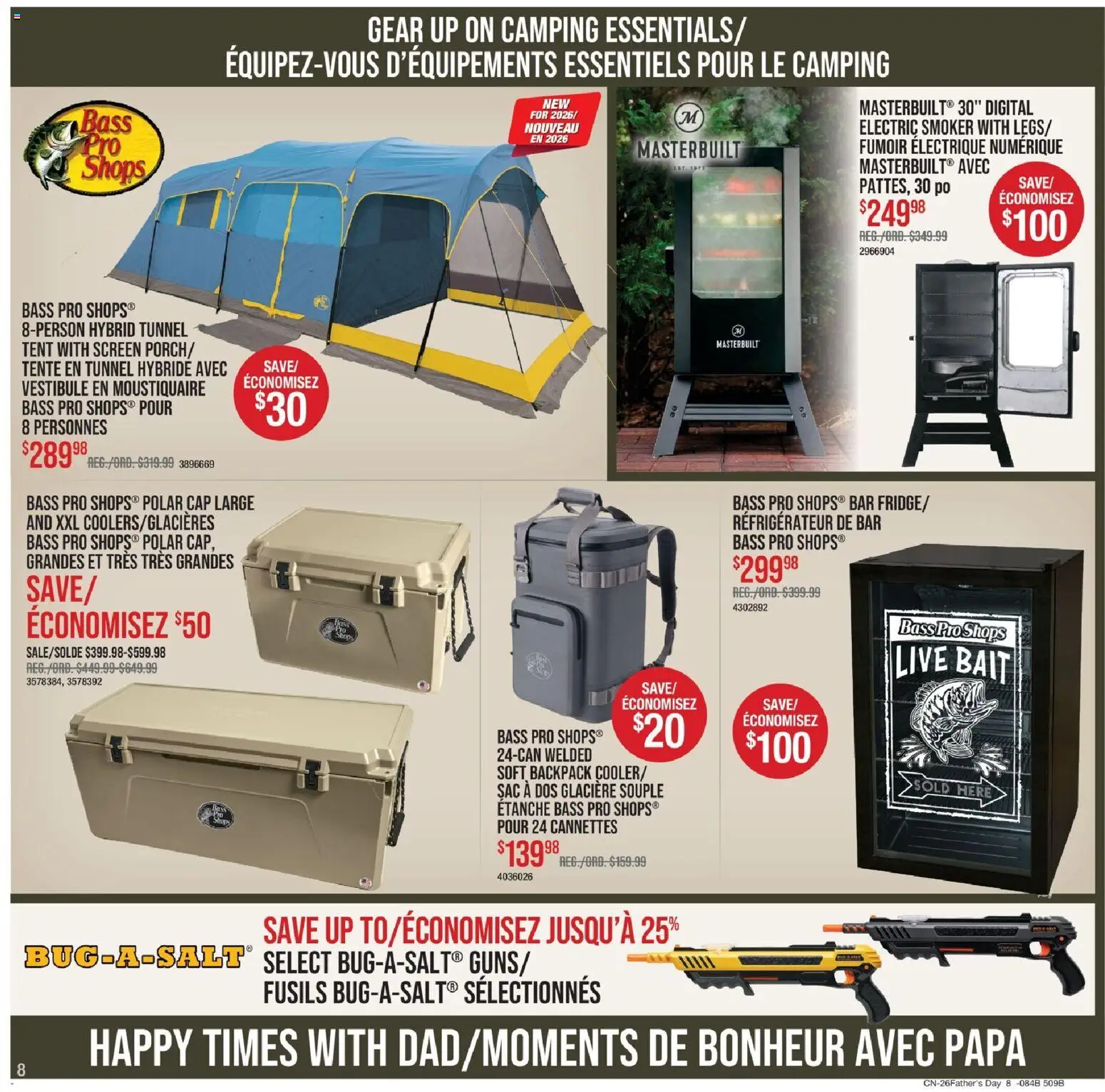 Cabelas flyer valid from 04.06.2026 | Page: 8 | Products: Backpack, Cap