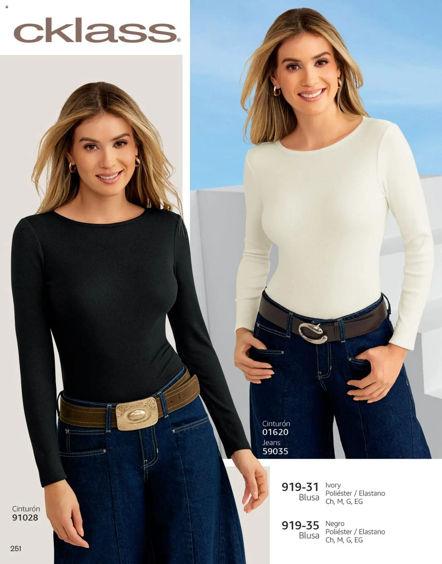 Nuevas ofertas de Cklass válidas en toda la República Mexicana desde el 08/07/2026. ¡Encuentra las mejores ofertas en Cklass catálogo Secrets! | Página: 291 | Productos: Blusa, Cinturón