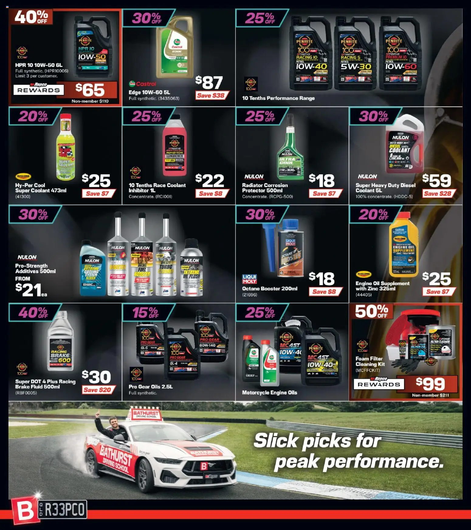 Repco catalogue - valid from 30/09/2026 | Page: 6 | Products: Oil, Radiator, Foam, Zinc