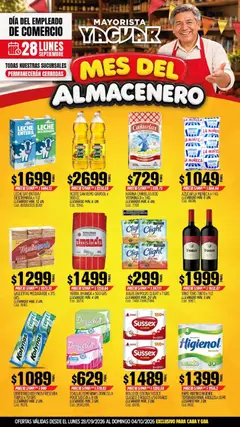 Vista previa Yaguar - Ofertas válido desde el 28/09/2026