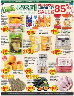 Preview of Btrust Supermarket weekly flyer - North York from shop Btrust Supermarket valid from Sep 4, 2026
