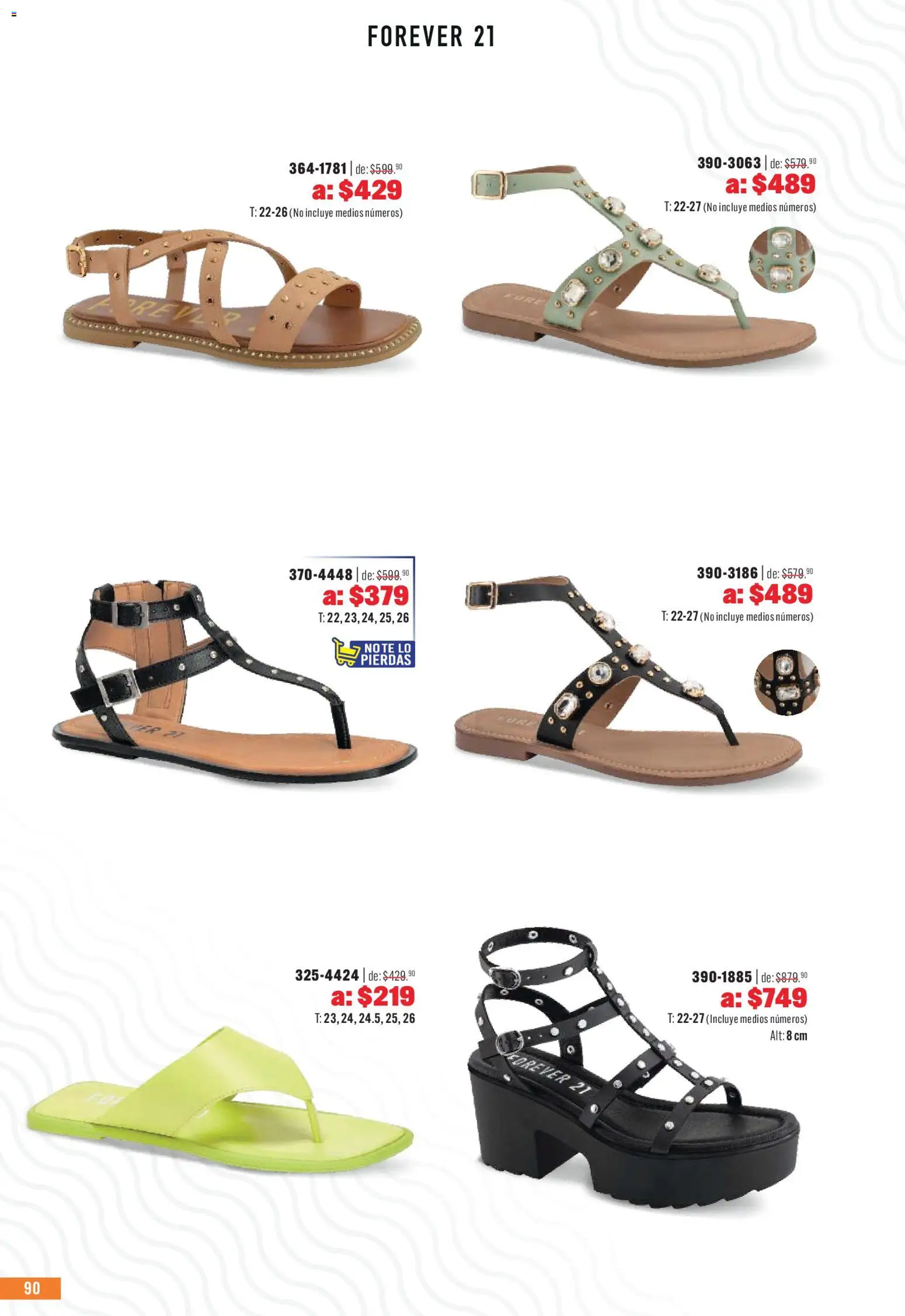 Nuevas ofertas de Andrea válidas en toda la República Mexicana desde el 03.05.2026. ¡Encuentra las mejores ofertas en Andrea catálogo Outlet! | Página: 90