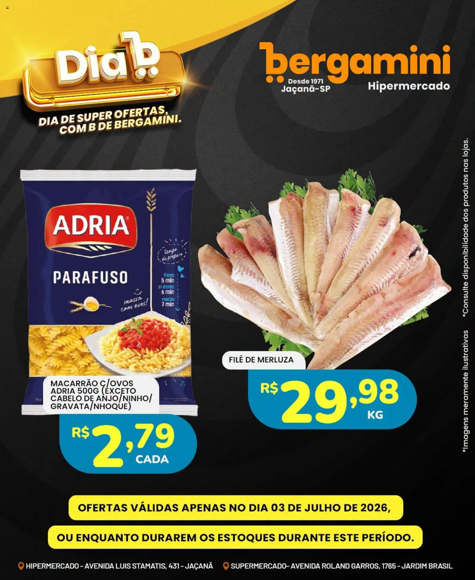 Supermercado Bergamini Folheto - válido de 03/07/2026 | Página: 11