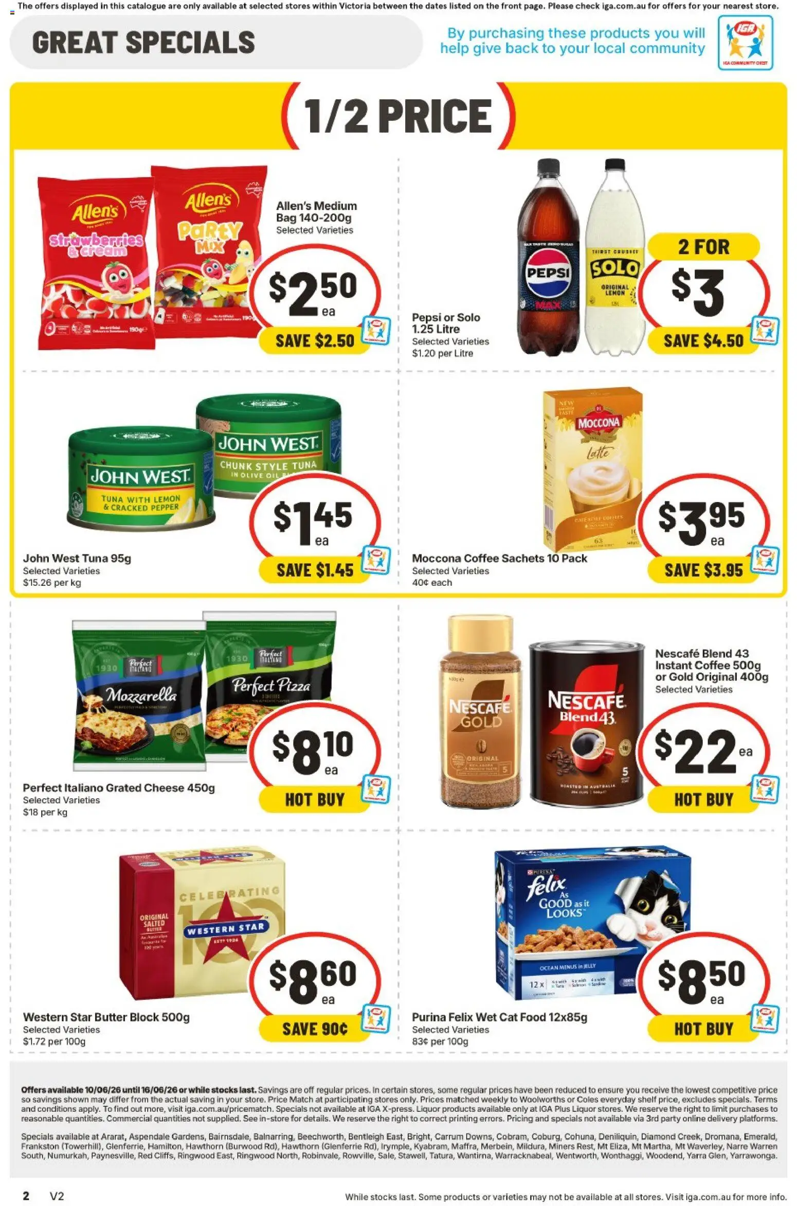 Ritchies catalogue - valid from 10.06.2026 | Page: 3 | Products: Oil, Pizza, Pepsi, Cream