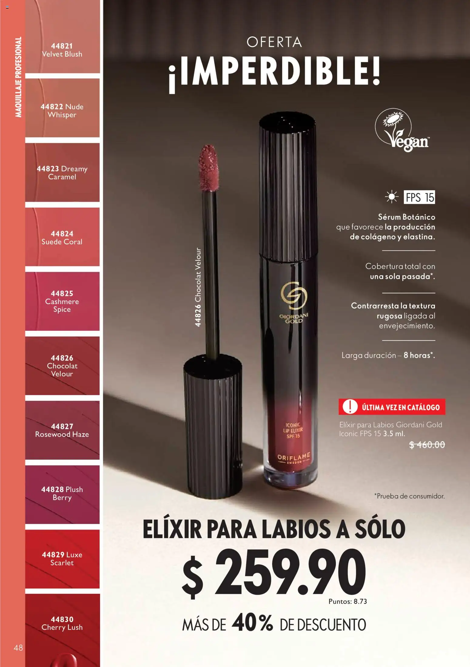 Nuevas ofertas de Oriflame válidas en toda la República Mexicana desde el 24/10/2026. ¡Encuentra las mejores ofertas en Oriflame Buen Mes! | Página: 48