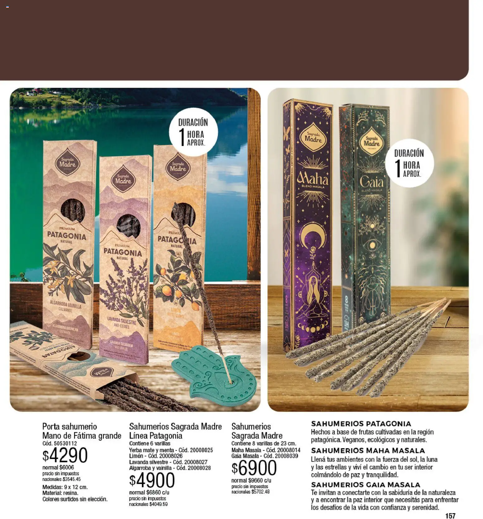 Millanel - Catálogo │ válido desde el 17/08/2026 | Página: 157 | Productos: Sahumerio, Mate, Vainilla, Yerba