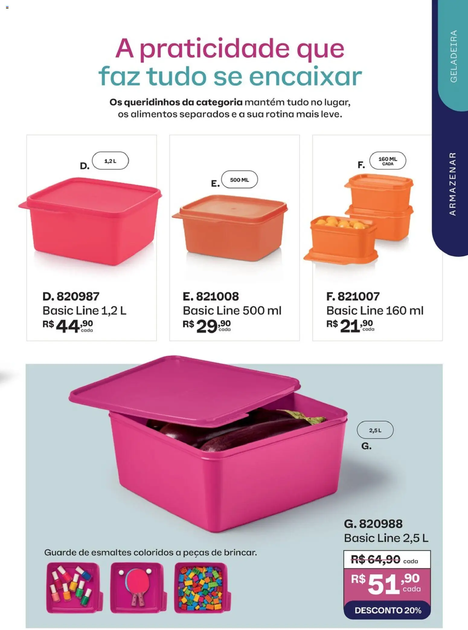Tupperware Folheto - válido de 01/10/2026 | Página: 23 | Produtos: Geladeira, Alimentos