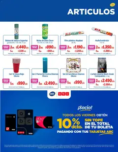 Alvi catálogo válido desde el 25.08.2026 | Página: 21 | Productos: Bolsa, Cocina, Servilletas, Vasos