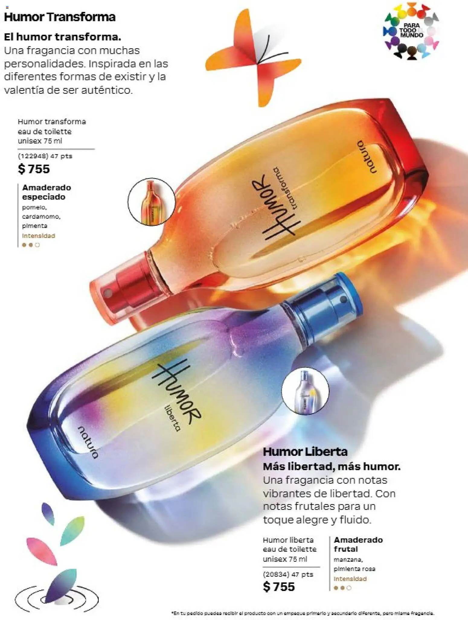 Nuevas ofertas de Natura válidas en toda la República Mexicana desde el 11/09/2026. ¡Encuentra las mejores ofertas en Natura campaña 14 2026! | Página: 35 | Productos: Pimienta, Fragancia, Eau de toilette