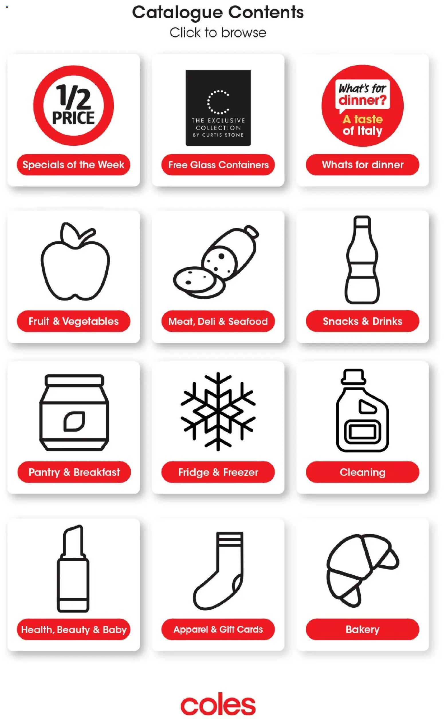 Coles catalogue - valid from 01/07/2026 | Page: 44 | Products: Vegetables, Seafood, Fridge, Freezer