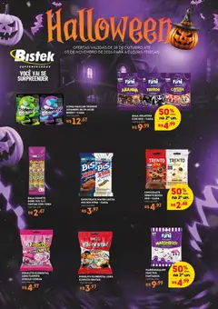 Bistek Supermercados ofertas Halloween - Pré-Visualização do folheto da loja Bistek Supermercados, válido de 28/10/2026