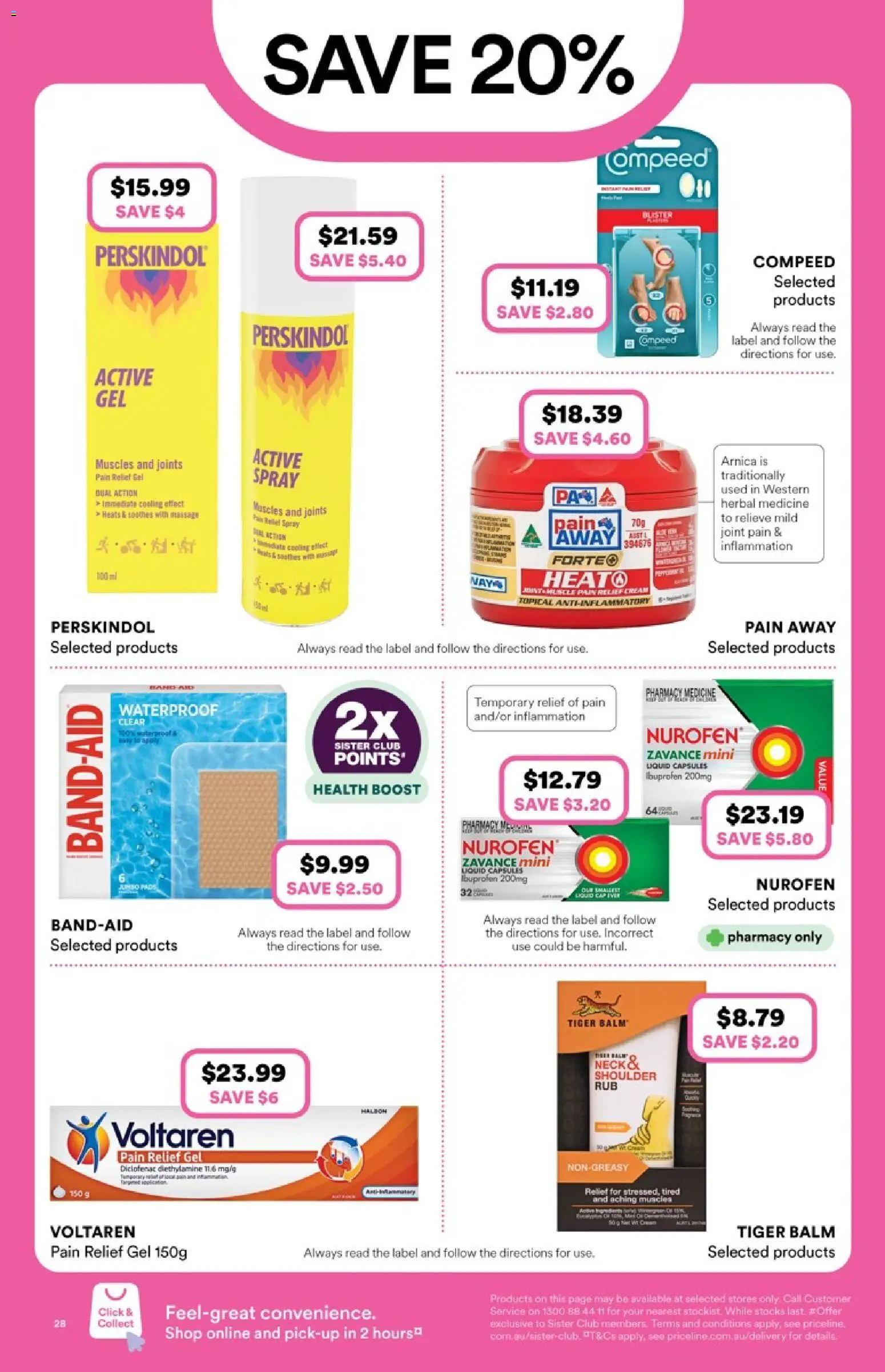Priceline Pharmacy catalogue - valid from 20.05.2026 | Page: 28 | Products: Cream, Herbal, Pain relief