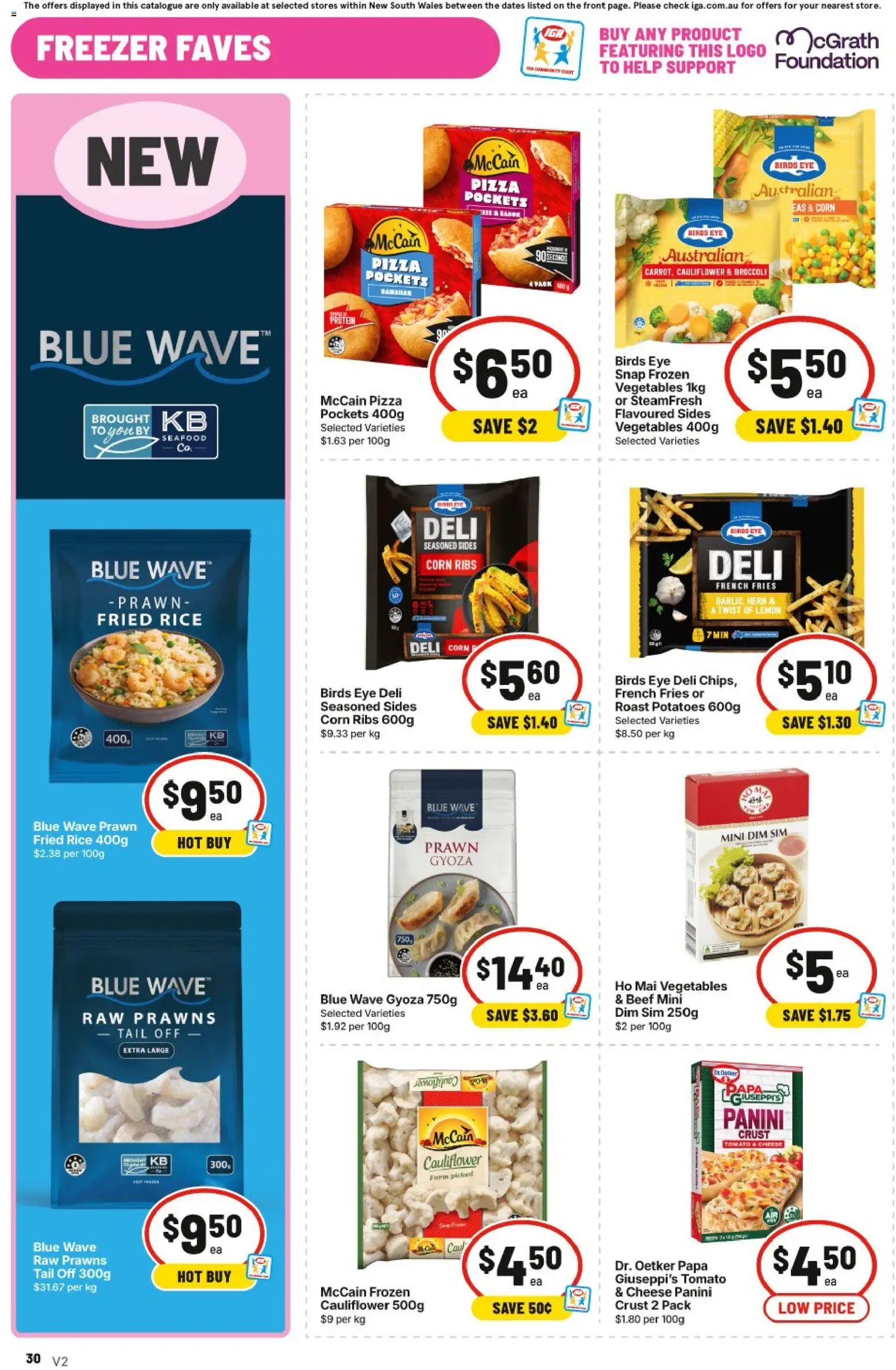 IGA catalogue - valid from 16/09/2026 | Page: 27 | Products: Broccoli, Seafood, Lemon, Roast