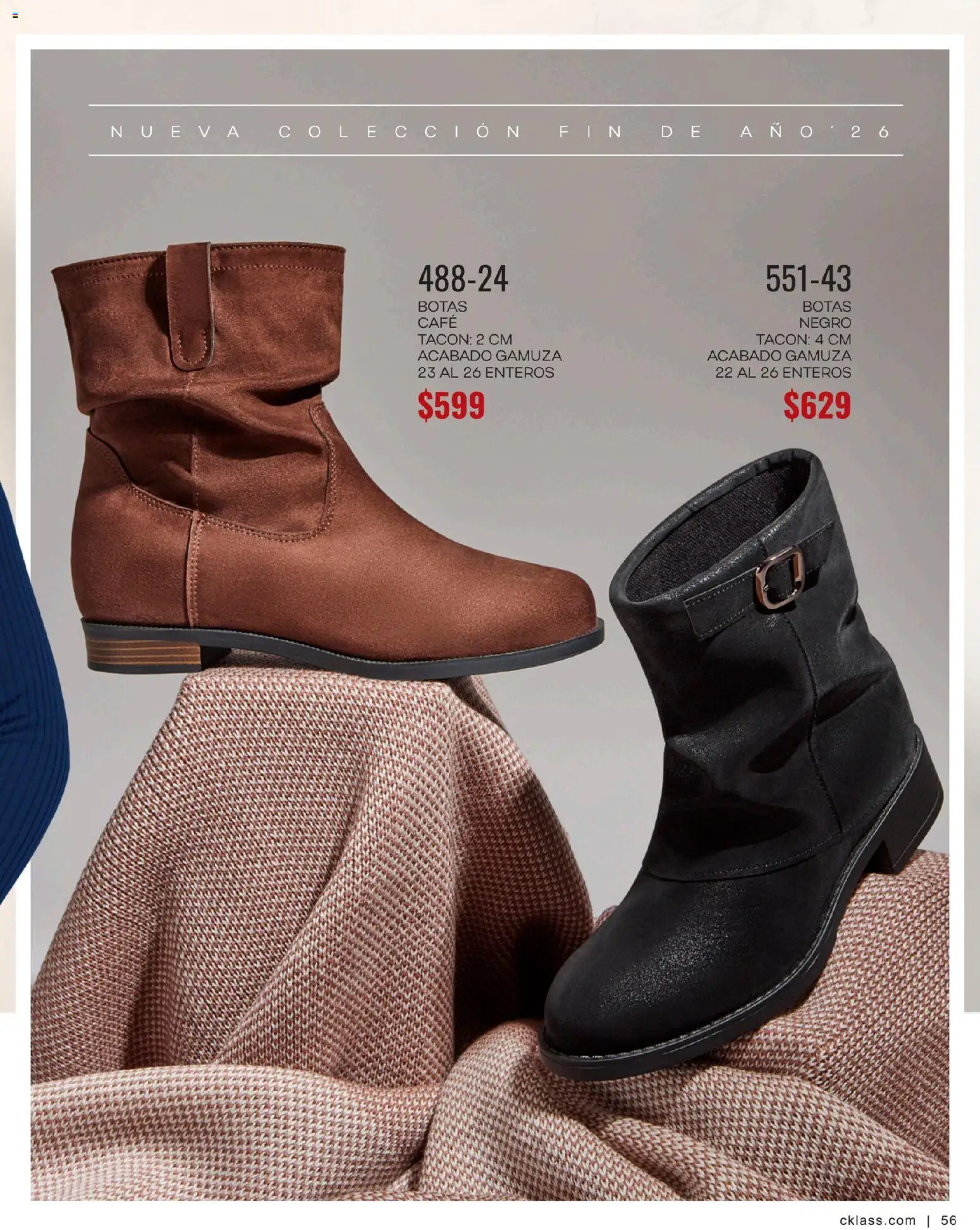 Nuevas ofertas de Cklass válidas en toda la República Mexicana desde el 26/10/2026. ¡Encuentra las mejores ofertas en Cklass catálogo Fin de año Invierno! | Página: 57