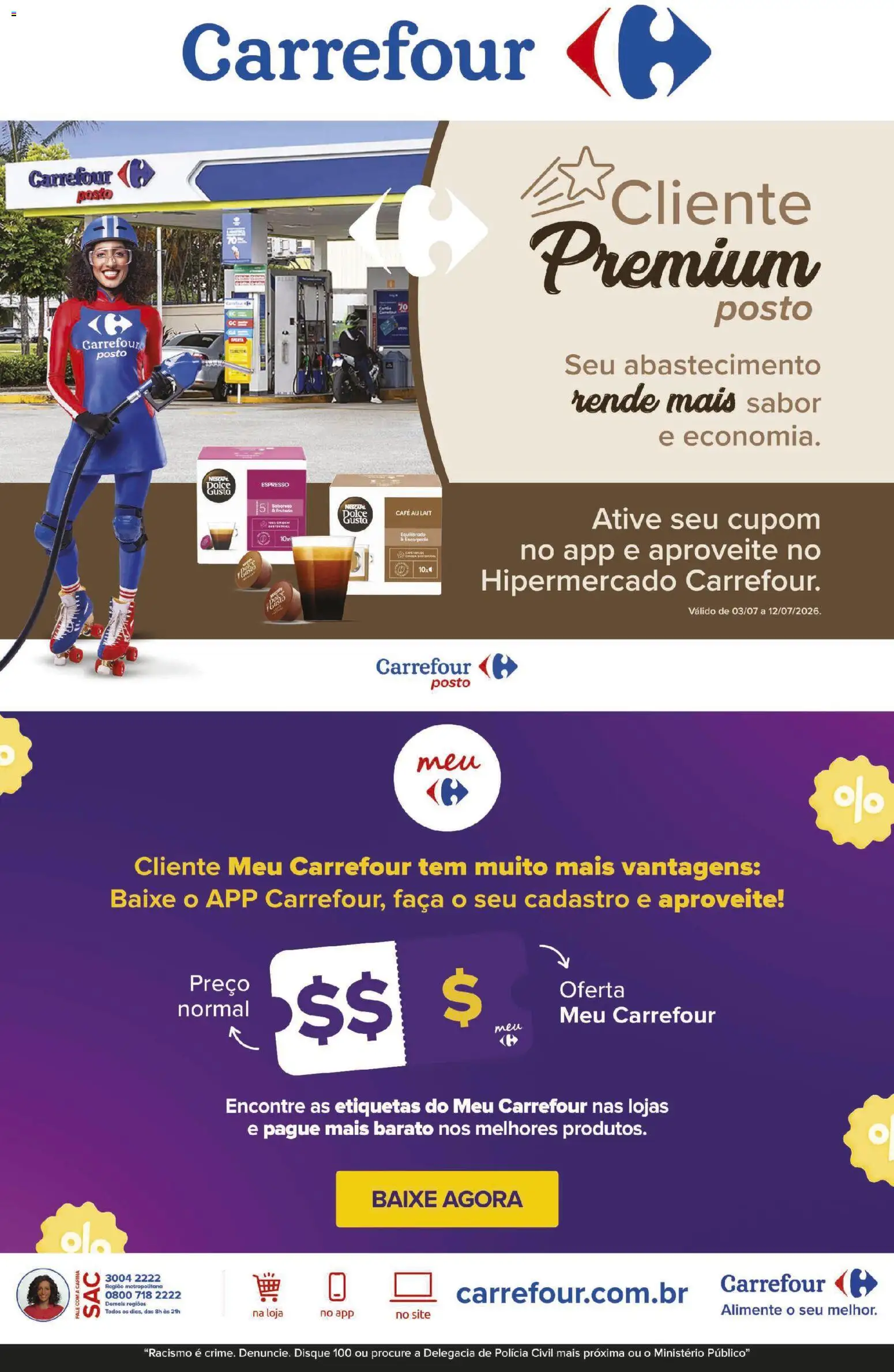 Carrefour Folheto - válido de 09/07/2026 | Página: 9 | Produtos: Faca, Café