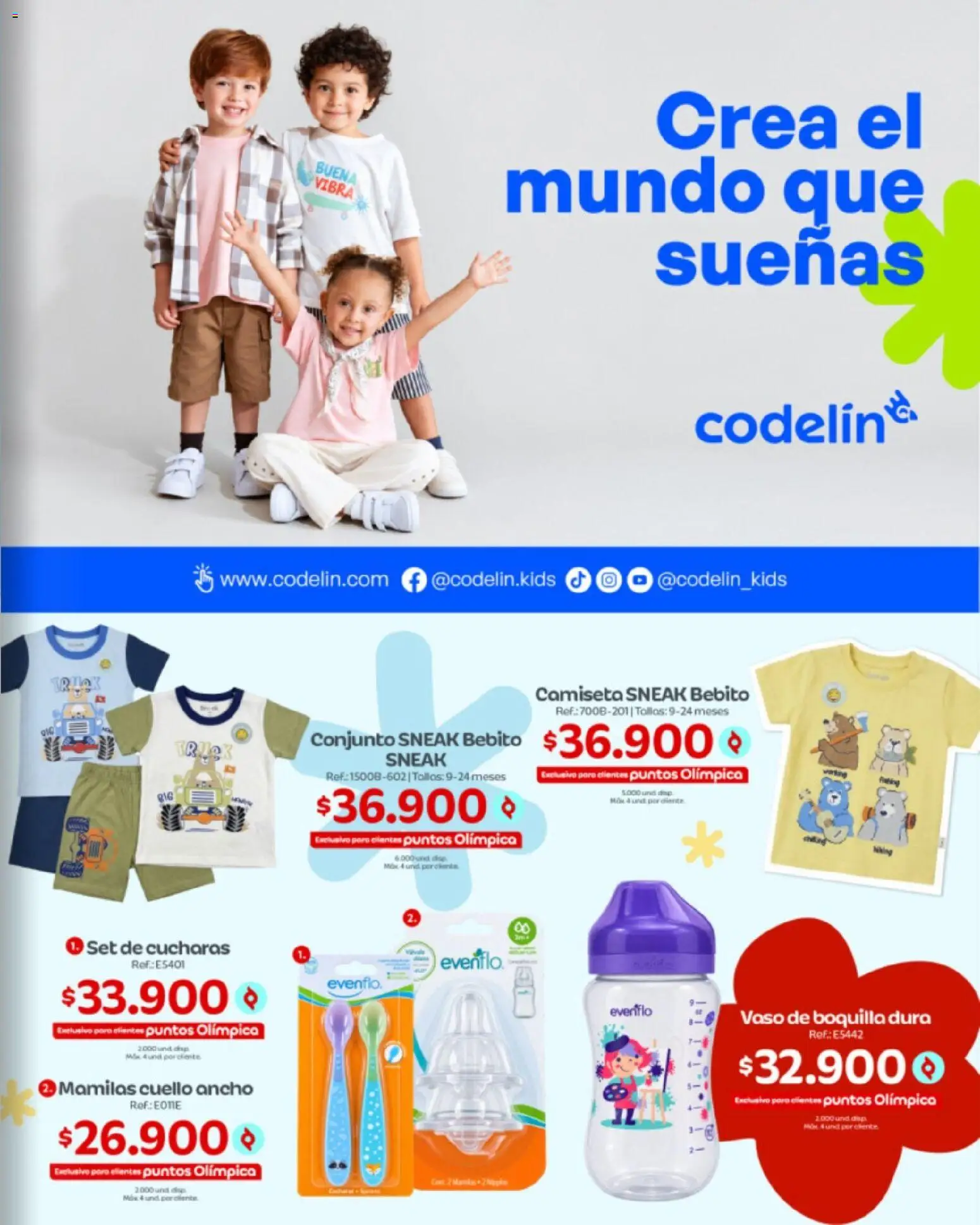 Olímpica revista - valida desde el 15/09/2026 | Página: 7 | Productos: Vaso, Camiseta, Conjunto, Cuello