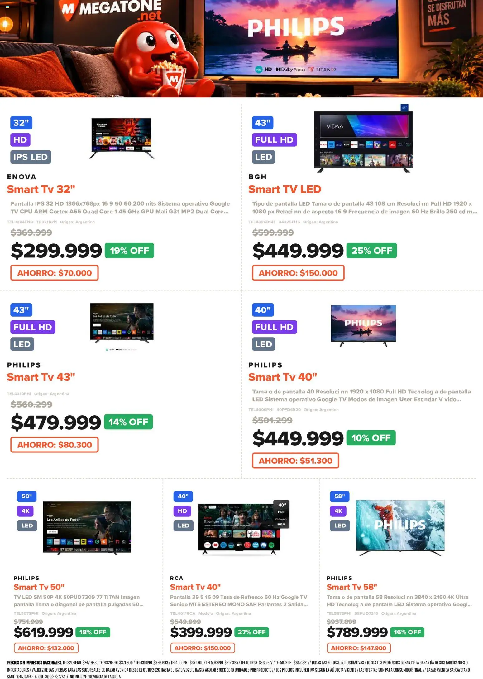 Megatone catálogo │ válido desde el 01/10/2026 | Página: 5