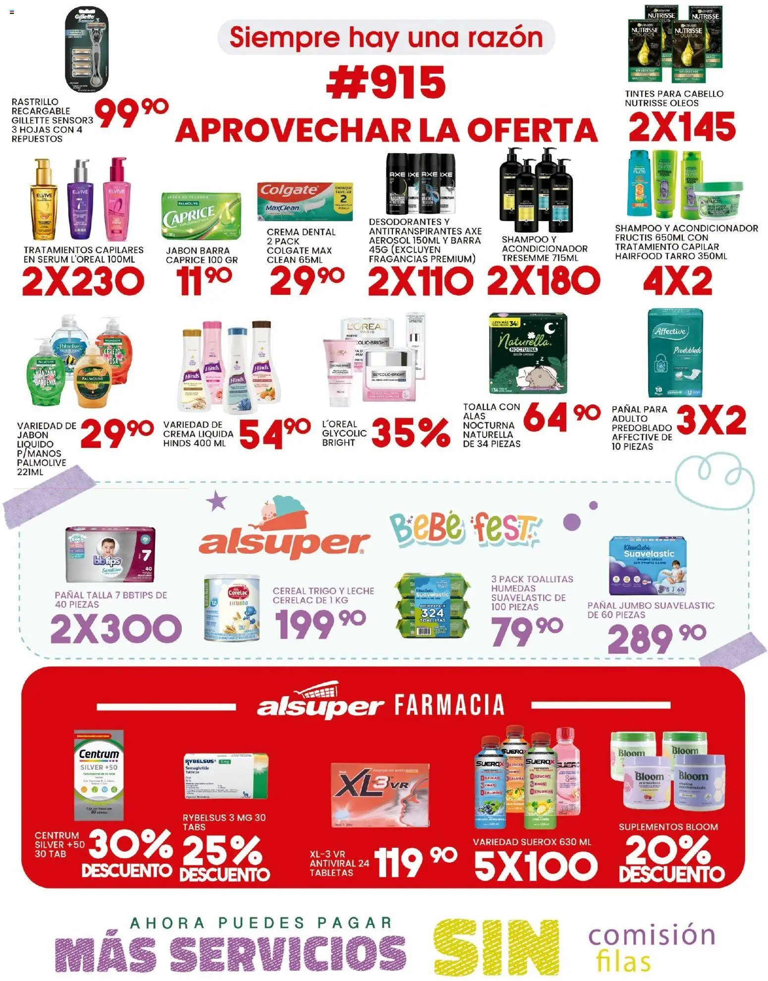 Nuevas ofertas de Alsuper válidas en toda la República Mexicana desde el 23/10/2026. ¡Encuentra las mejores ofertas en Alsuper folleto! | Página: 4