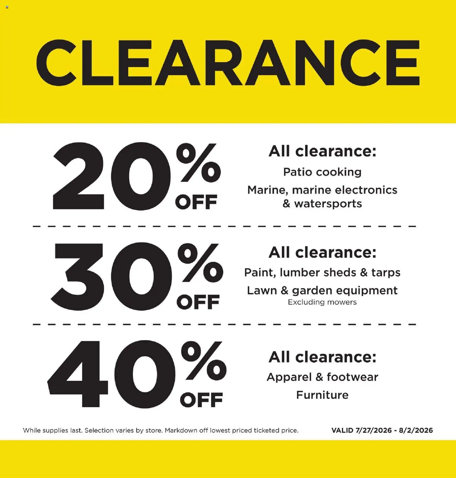 Mills Fleet Farm Weekly Ad - valid from 07/27/2026 | Page: 22
