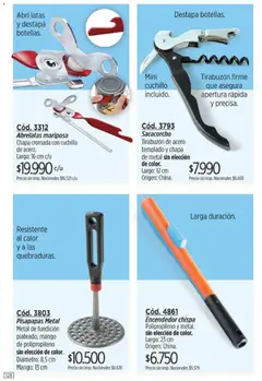 Vista previa Catálogo Amodil Campaña 12 válido desde el 30/06/2026 | Página: 128 | Productos: Encendedor, Chapa, Cuchillo, Mango
