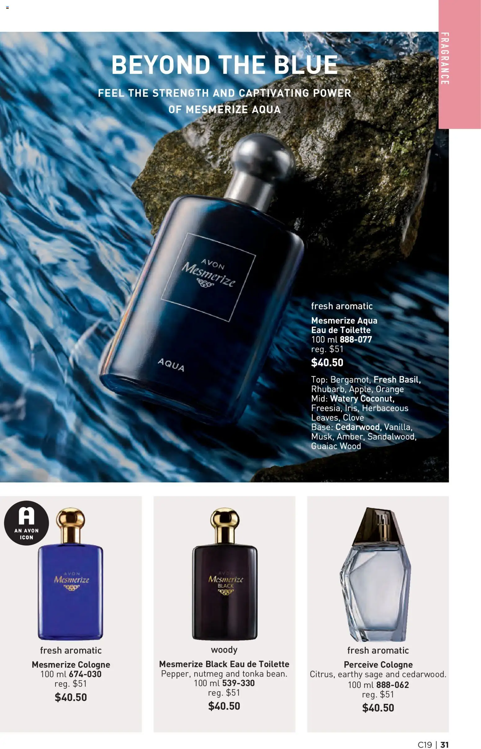 Avon flyer valid from Sep 9, 2026 | Page: 31 | Products: Fragrance, Eau de toilette, Toilette
