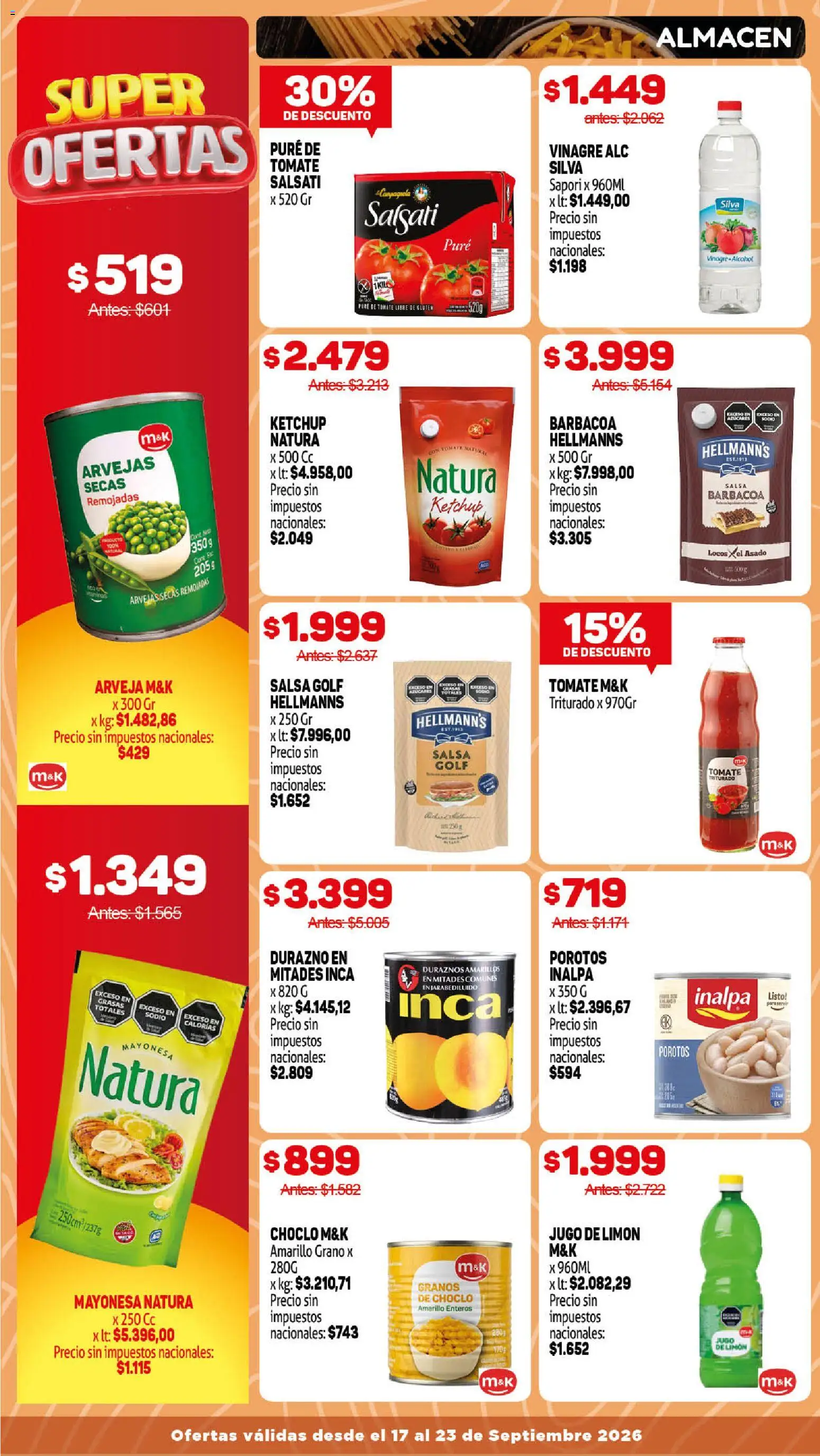 Makro Ofertas │ válido desde el 17/09/2026 | Página: 9