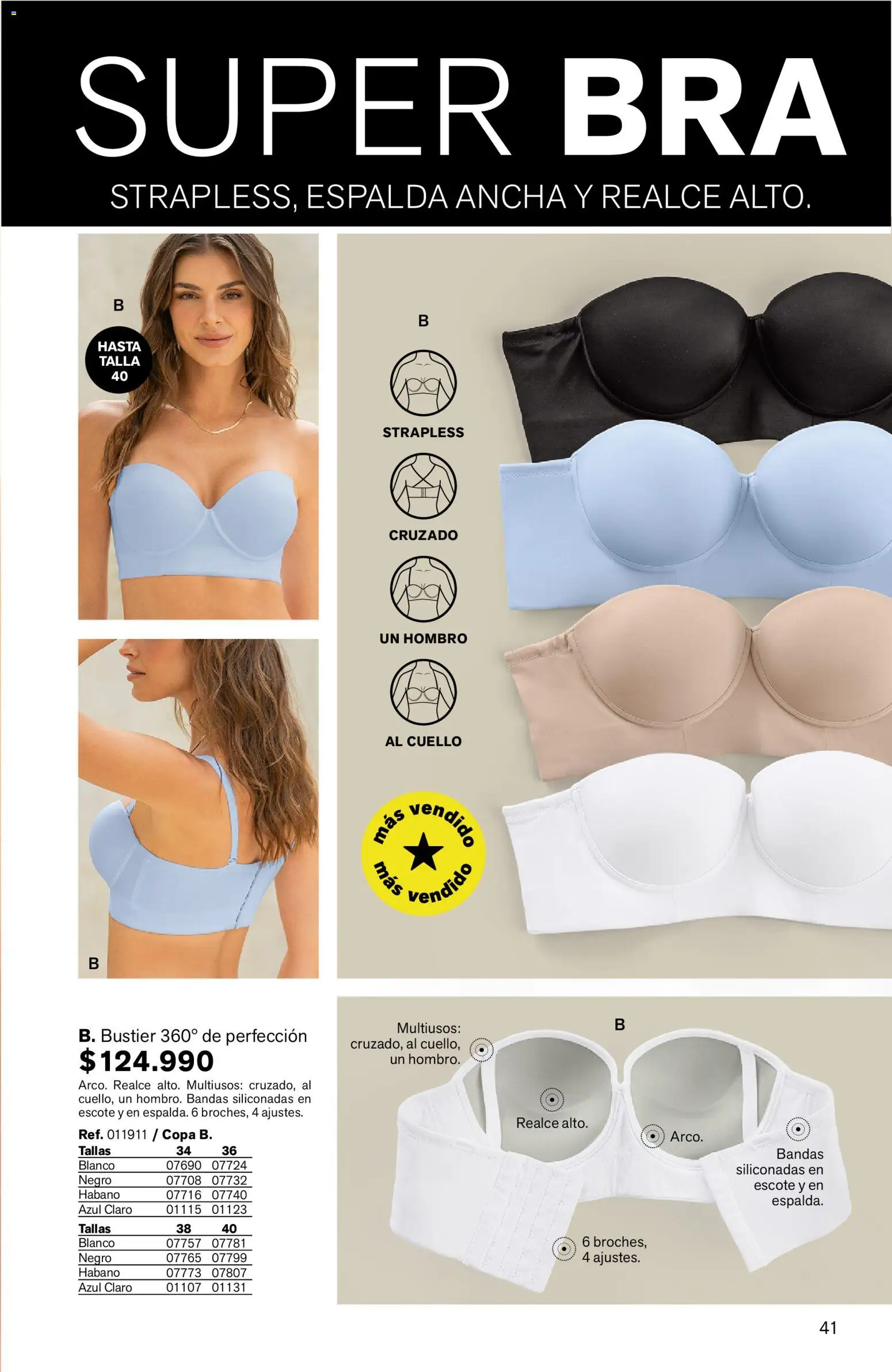 Leonisa revista - valida desde el 24/08/2026 | Página: 41 | Productos: Hombro, Cuello
