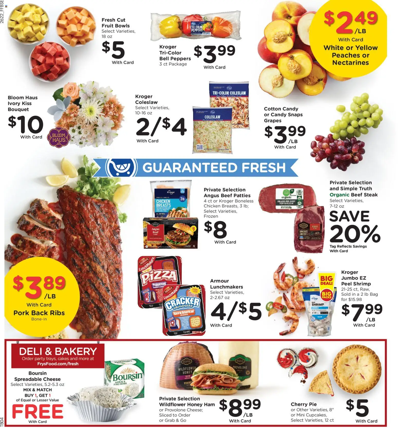 Fry's Food Weekly Ad - valid from 07/01/2026 | Page: 14 | Products: Bakery, Pizza, Pork, Garlic