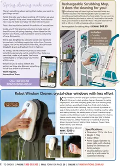 Preview of Innovations catalogue Spring Cleaning Made Easier - valid from 21/09/2026 | Page: 2 | Products: Box, Battery, Cable, Weight