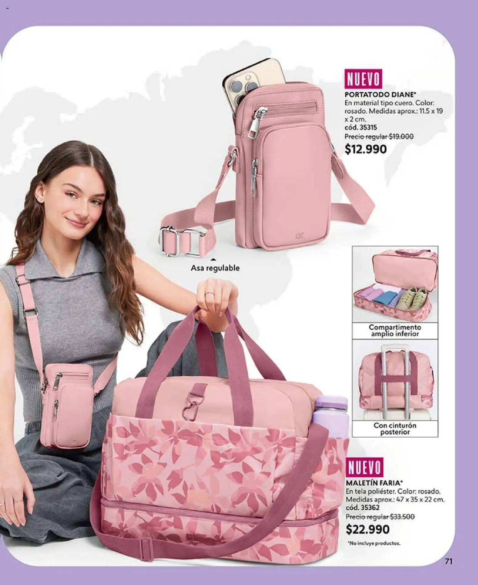 Catálogo CyZone Campaña 13 │ válido desde el 25.07.2026 | Página: 71 | Productos: Maletin, Cinturón