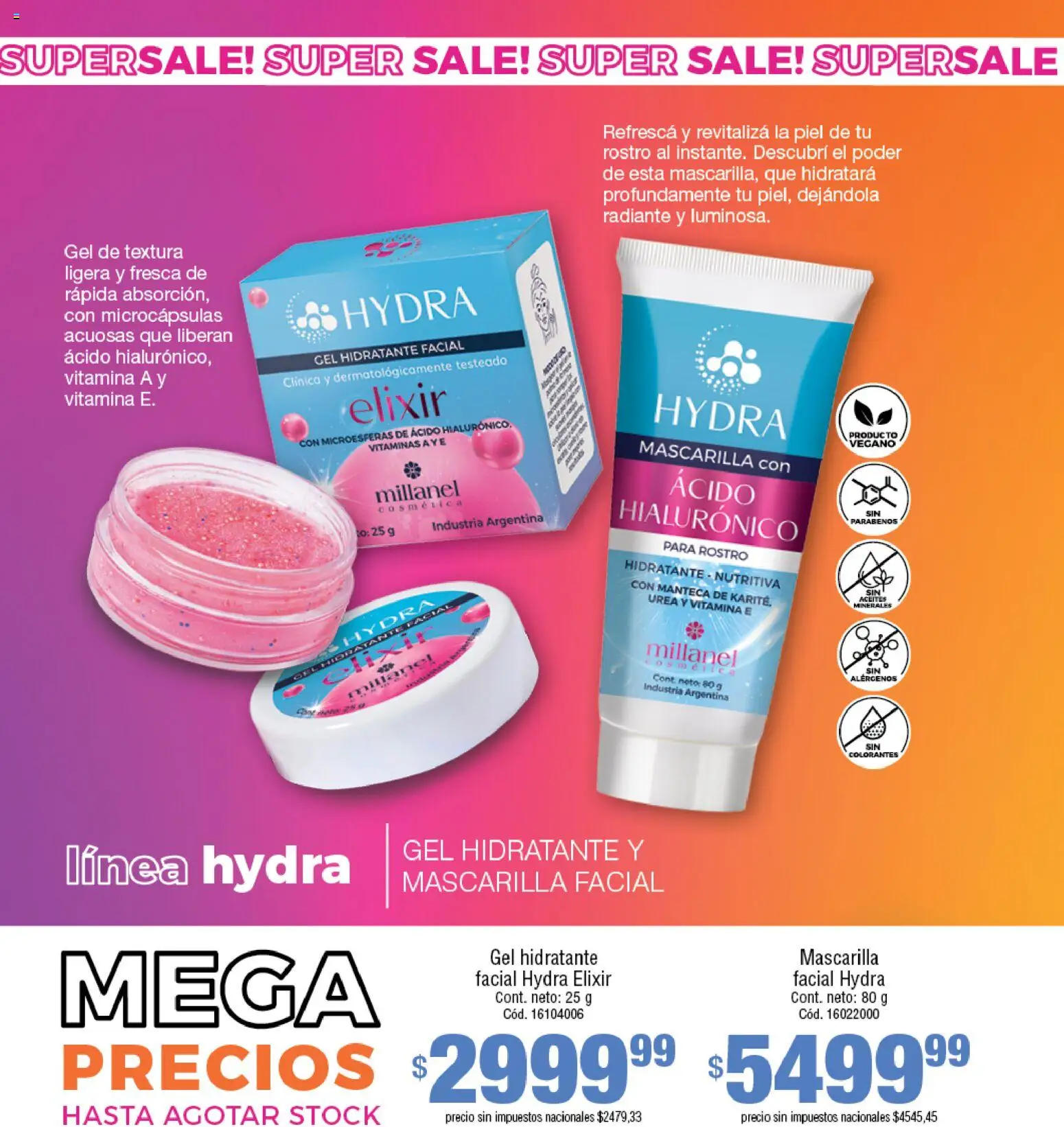 Millanel - Catálogo │ válido desde el 25.05.2026 | Página: 112 | Productos: Vitaminas, Mascarilla, Manteca, Radiante