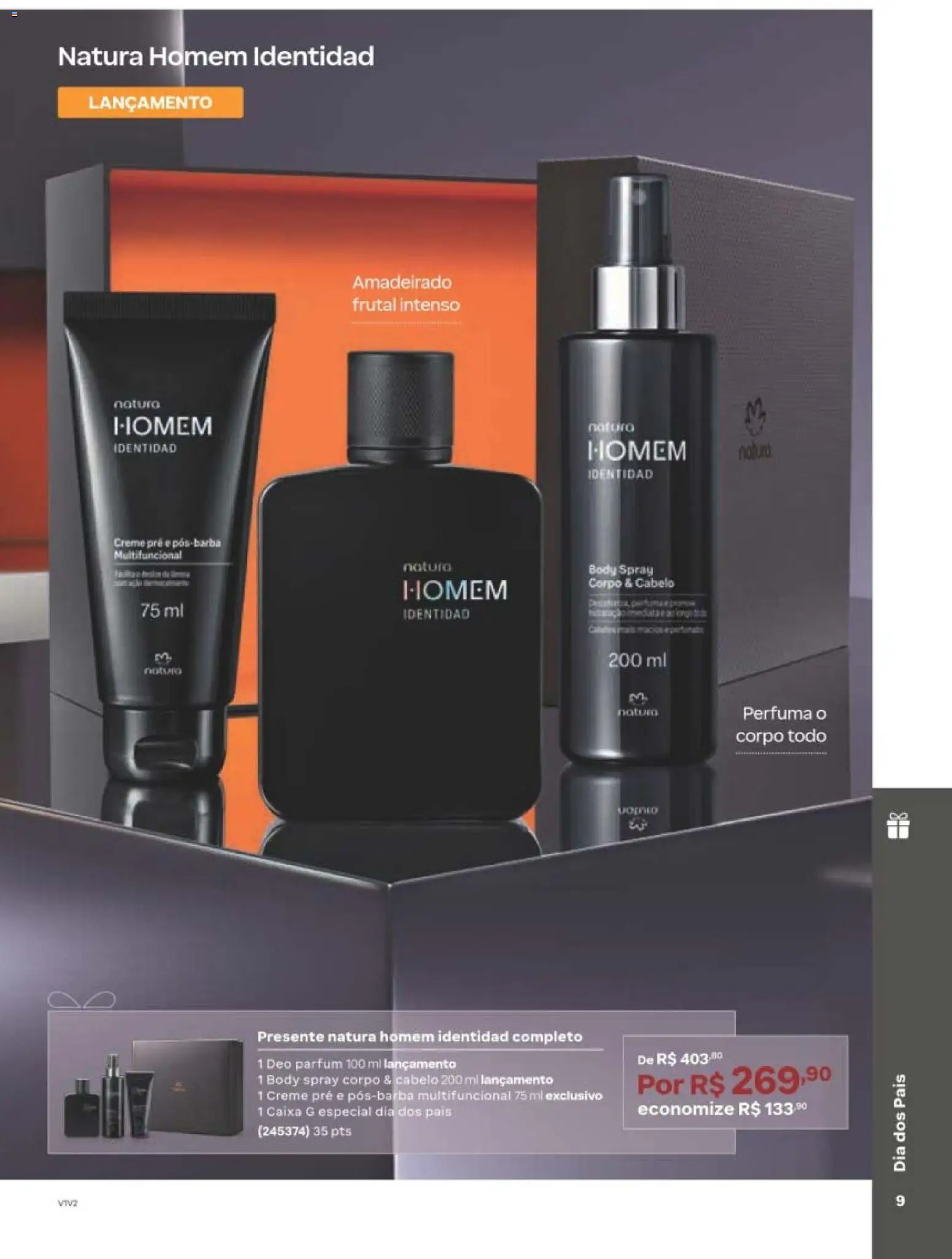 Natura Folheto - válido de 22/06/2026 | Página: 9 | Produtos: Multifuncional, Caixa, Creme, Body