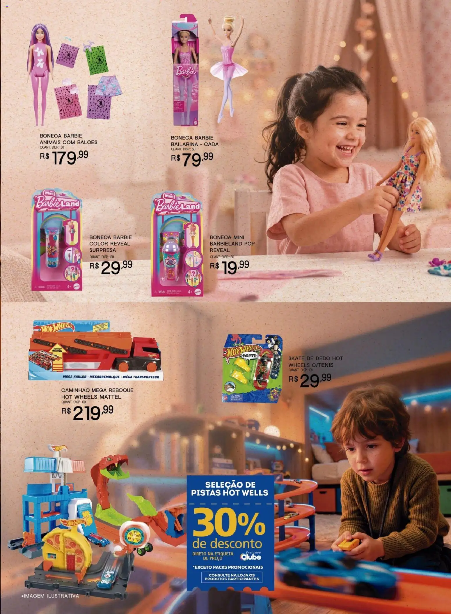Bistek Supermercados Folheto - válido de 01/07/2026 | Página: 5 | Produtos: Skate, Boneca