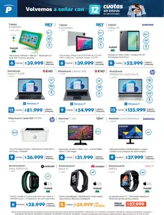 Vista previa Pardo catálogo válido desde el 08.04.2026 | Página: 6 | Productos: Impresora, Cámara, Tablet, Notebook