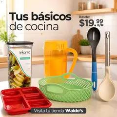 Vista previa de Waldo's catálogo, nuevo folleto de la tienda, válido en México a partir del 05/08/2026