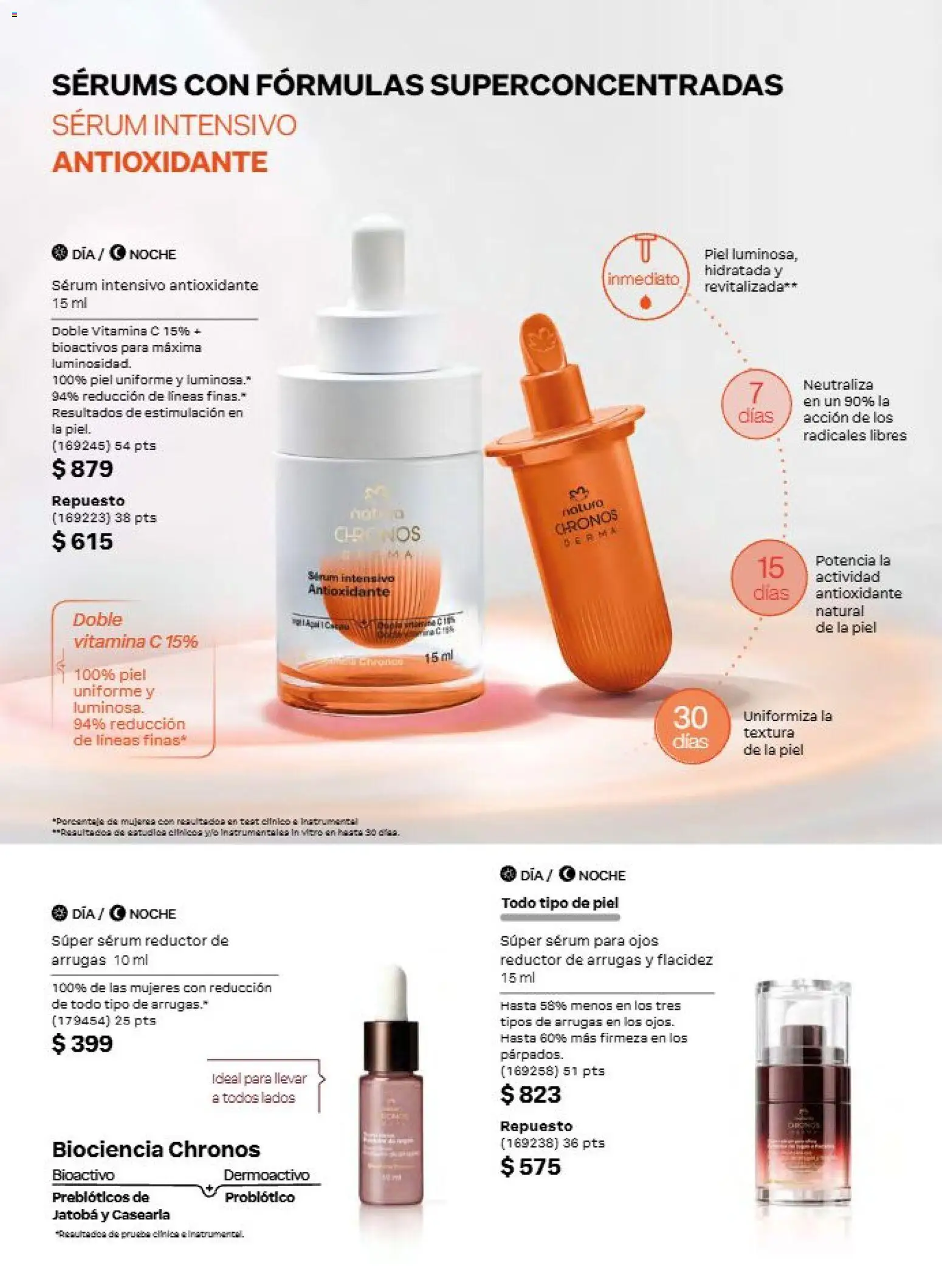 Nuevas ofertas de Natura válidas en toda la República Mexicana desde el 11/09/2026. ¡Encuentra las mejores ofertas en Natura campaña 14 2026! | Página: 79 | Productos: Serum