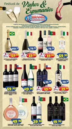 Bramil Supermercados ofertas Vinhos e Espumantes - Pré-Visualização do folheto da loja Bramil Supermercados, válido de 25.05.2026