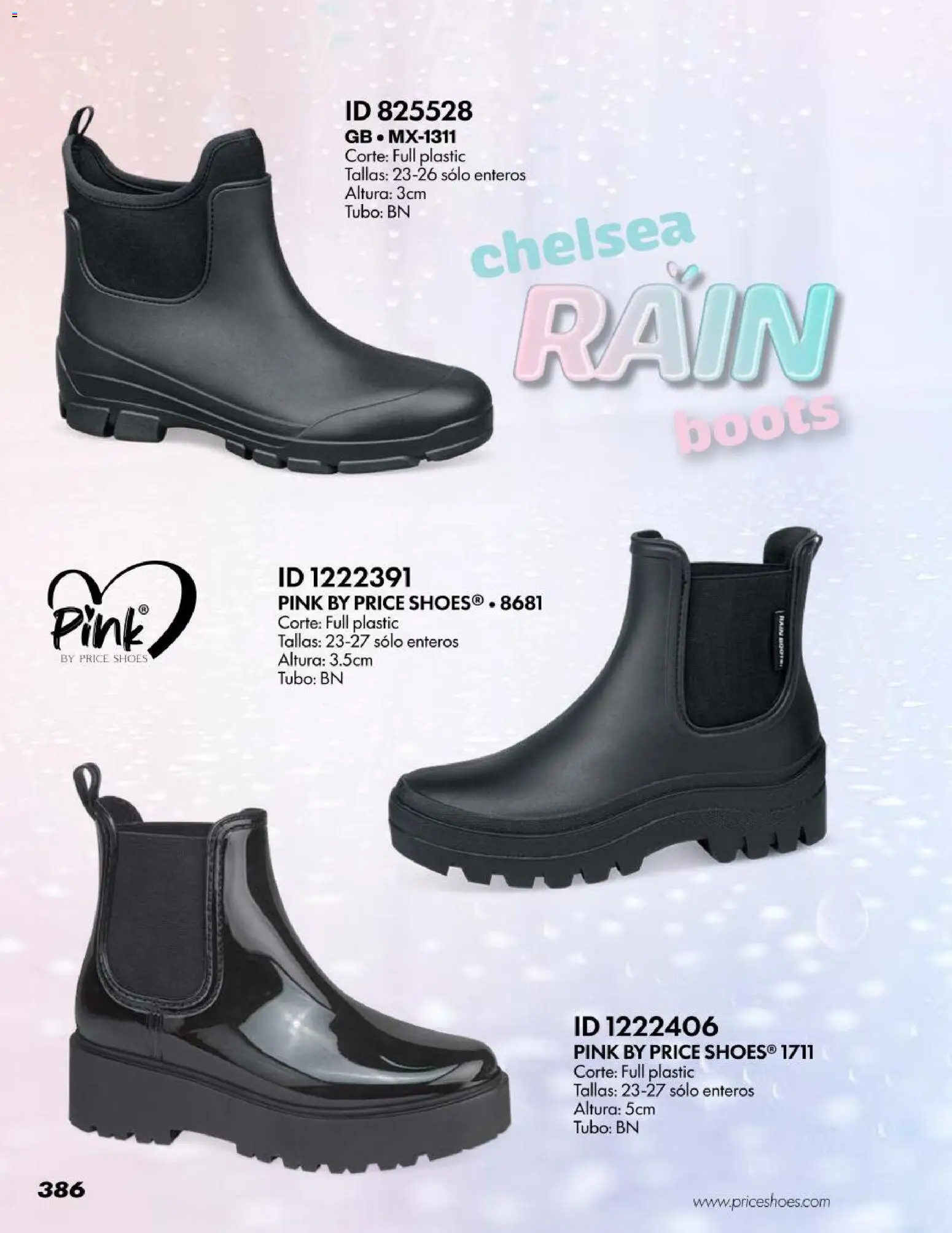 Nuevas ofertas de Price Shoes válidas en toda la República Mexicana desde el 18/07/2026. ¡Encuentra las mejores ofertas en Price Shoes catálogo Botas! | Página: 386