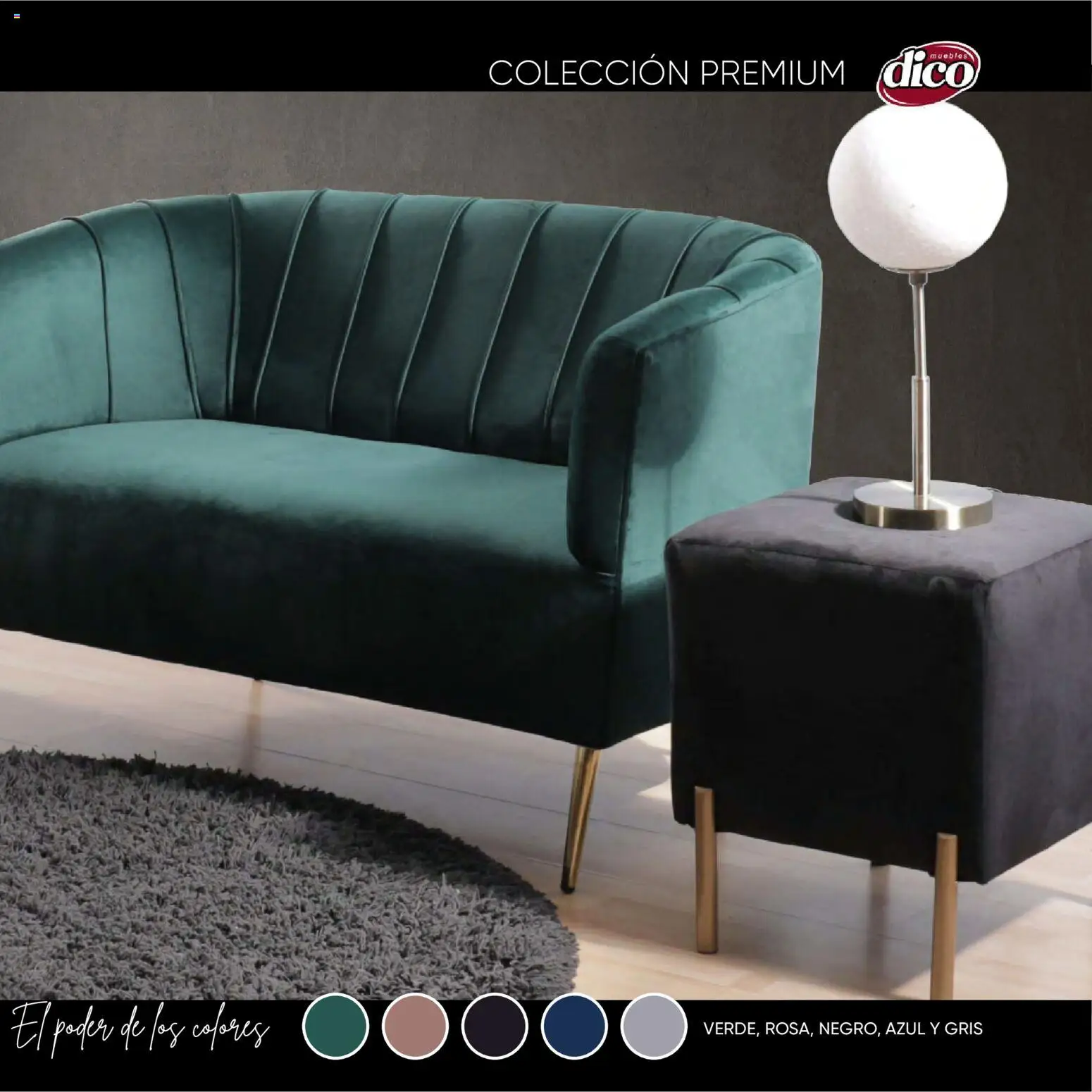 Nuevas ofertas de Muebles Dico válidas en toda la República Mexicana desde el 27/10/2025. ¡Encuentra las mejores ofertas en Muebles Dico catálogo Premium! | Página: 43