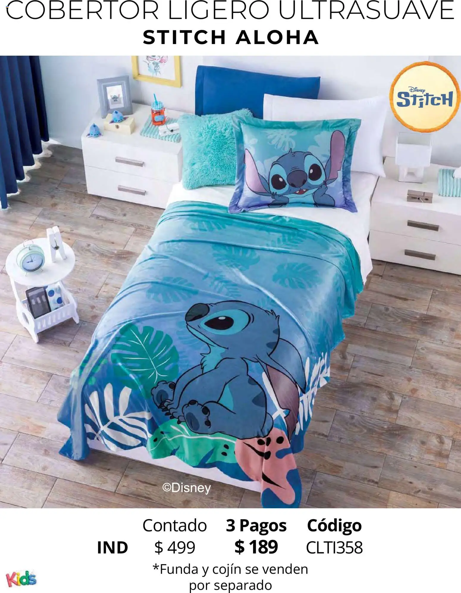 Nuevas ofertas de Colchas Concord válidas en toda la República Mexicana desde el 01.05.2026. ¡Encuentra las mejores ofertas en Colchas Concord catálogo Kids! | Página: 95 | Productos: Cobertor