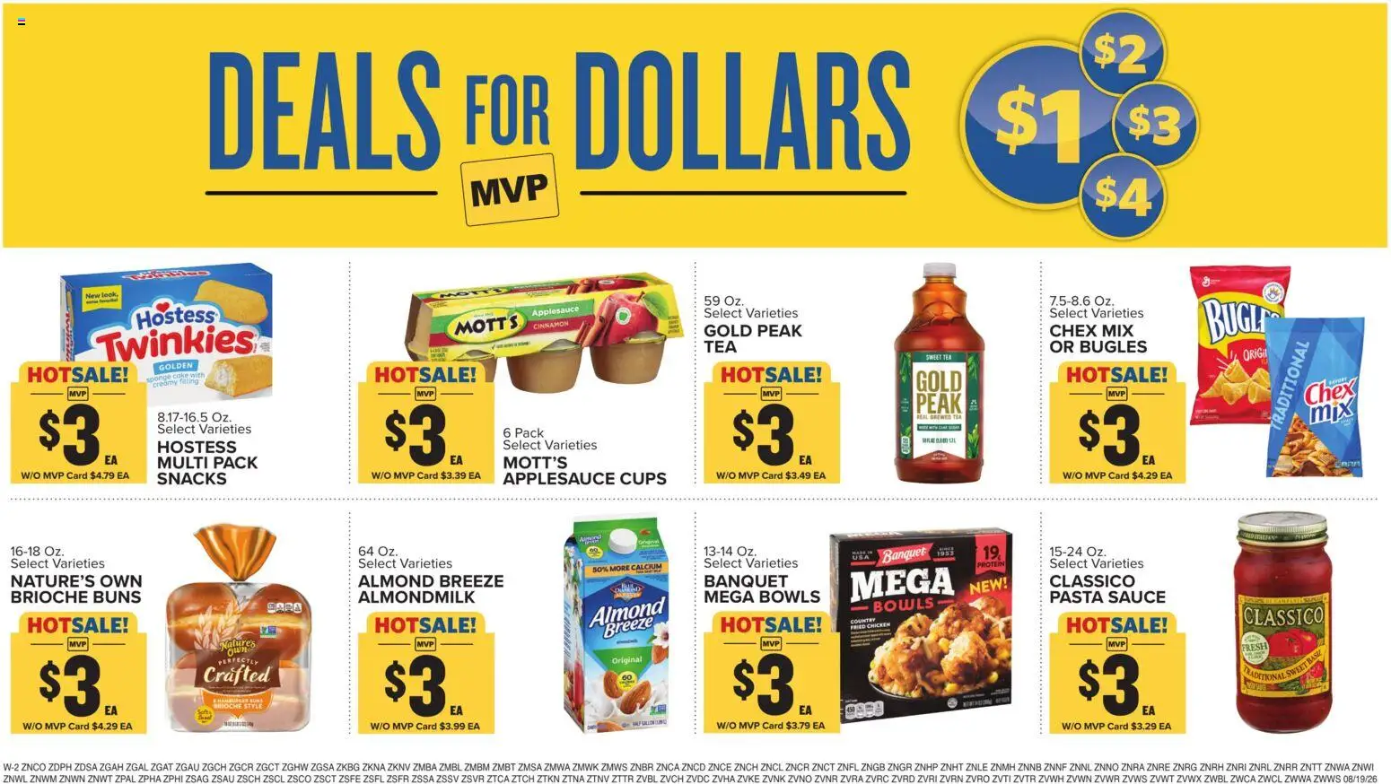 Food Lion Weekly Ad - valid from 08/19/2026 | Page: 16 | Products: Brioche, Tea, Protein, Pasta