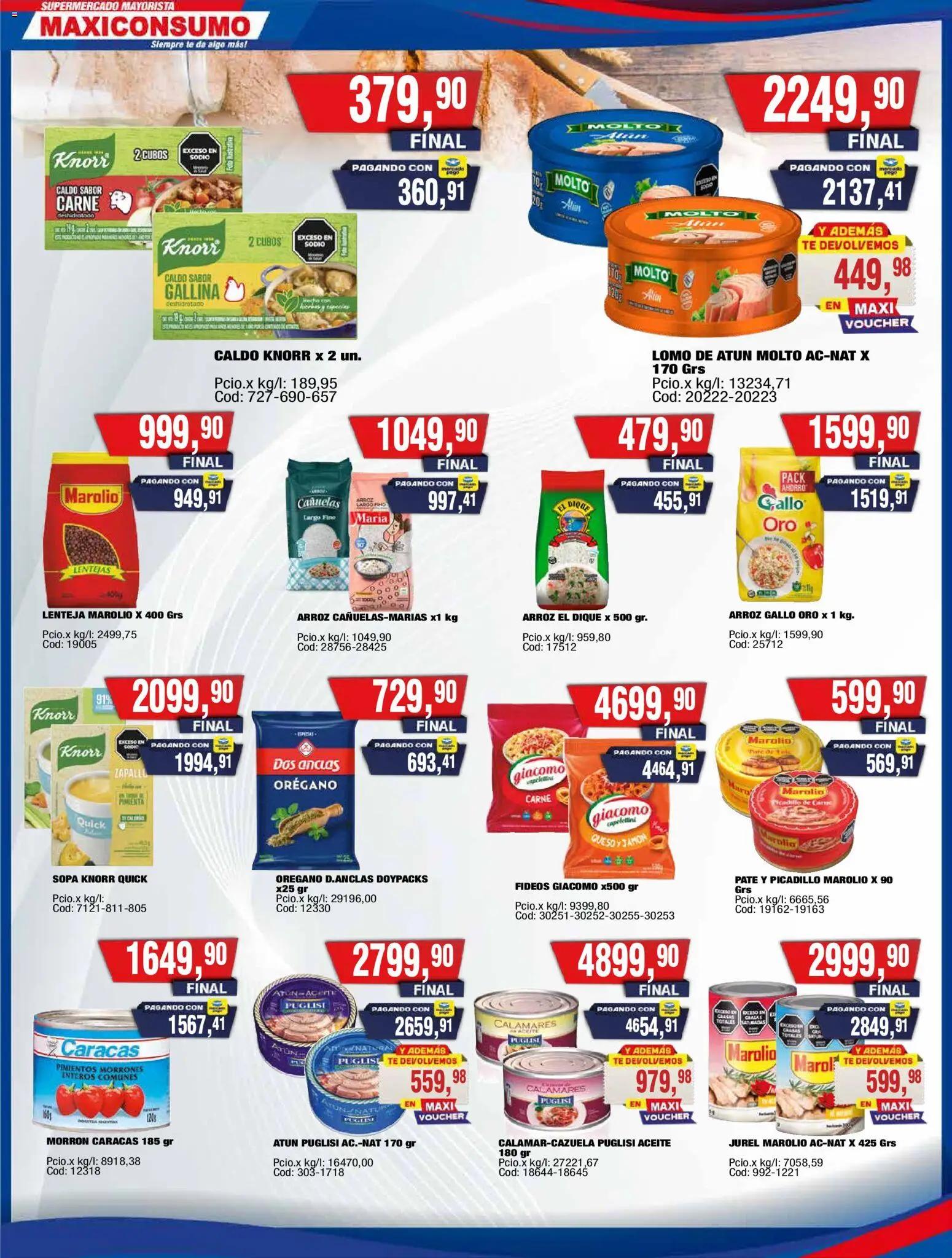 Maxiconsumo ofertas de 27/04/2026 ✳️ Obtenga un descuento limitado hoy mismo | Argentina