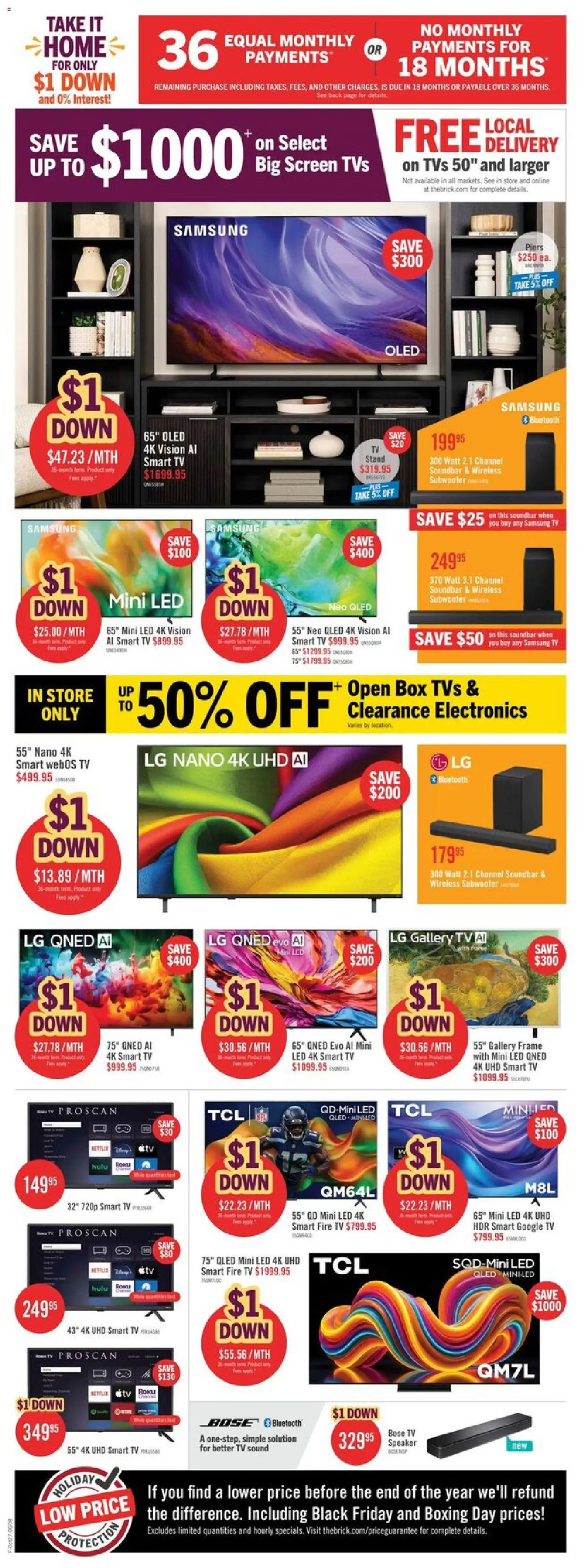 The Brick flyer valid from Oct 27, 2026 | Page: 19