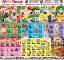 Preview of Hmart weekly ads valid from 09/09/2026
