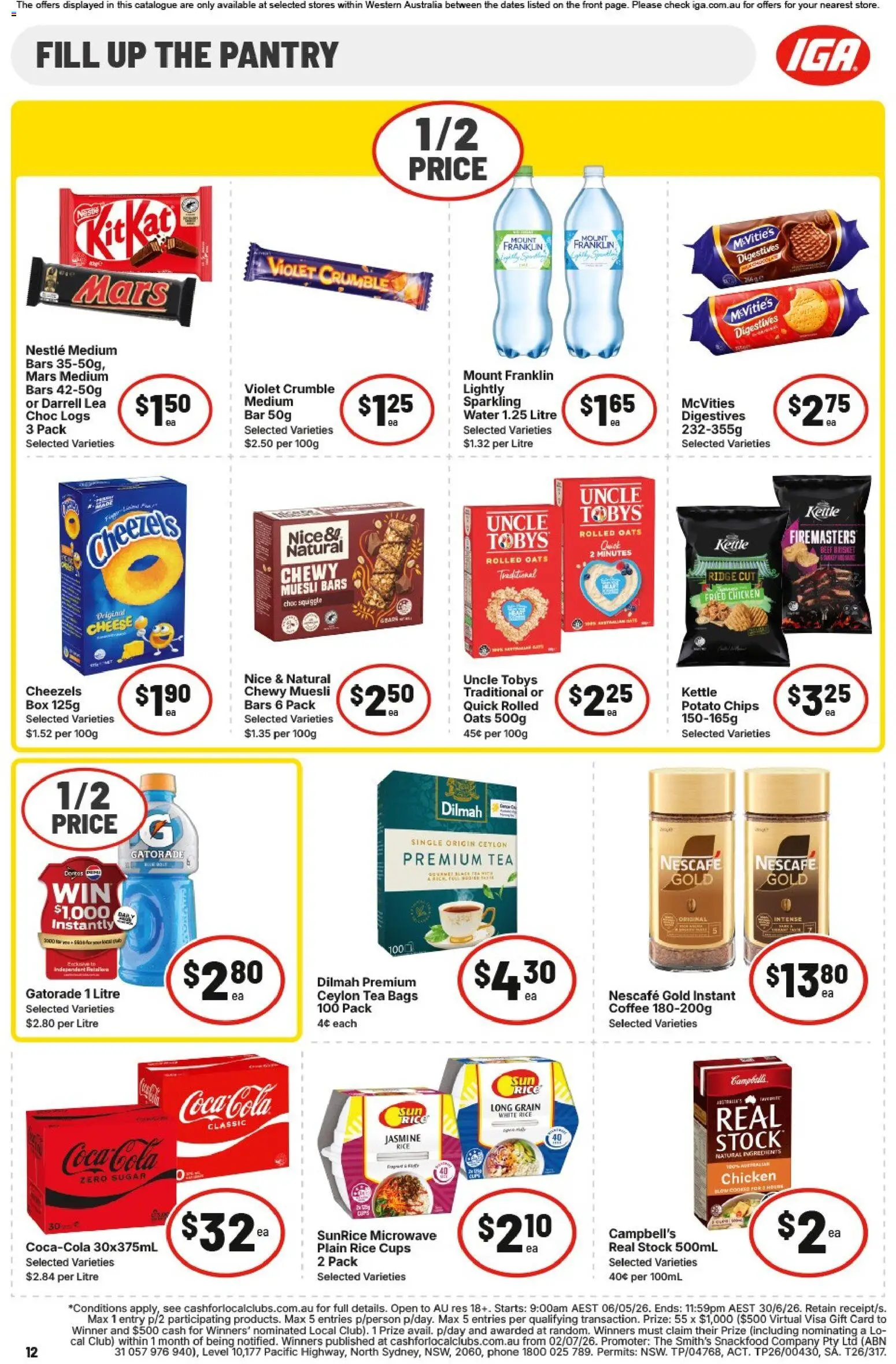 IGA catalogue - valid from 20.05.2026 | Page: 13 | Products: Rice, Beef, Water, Nescafe