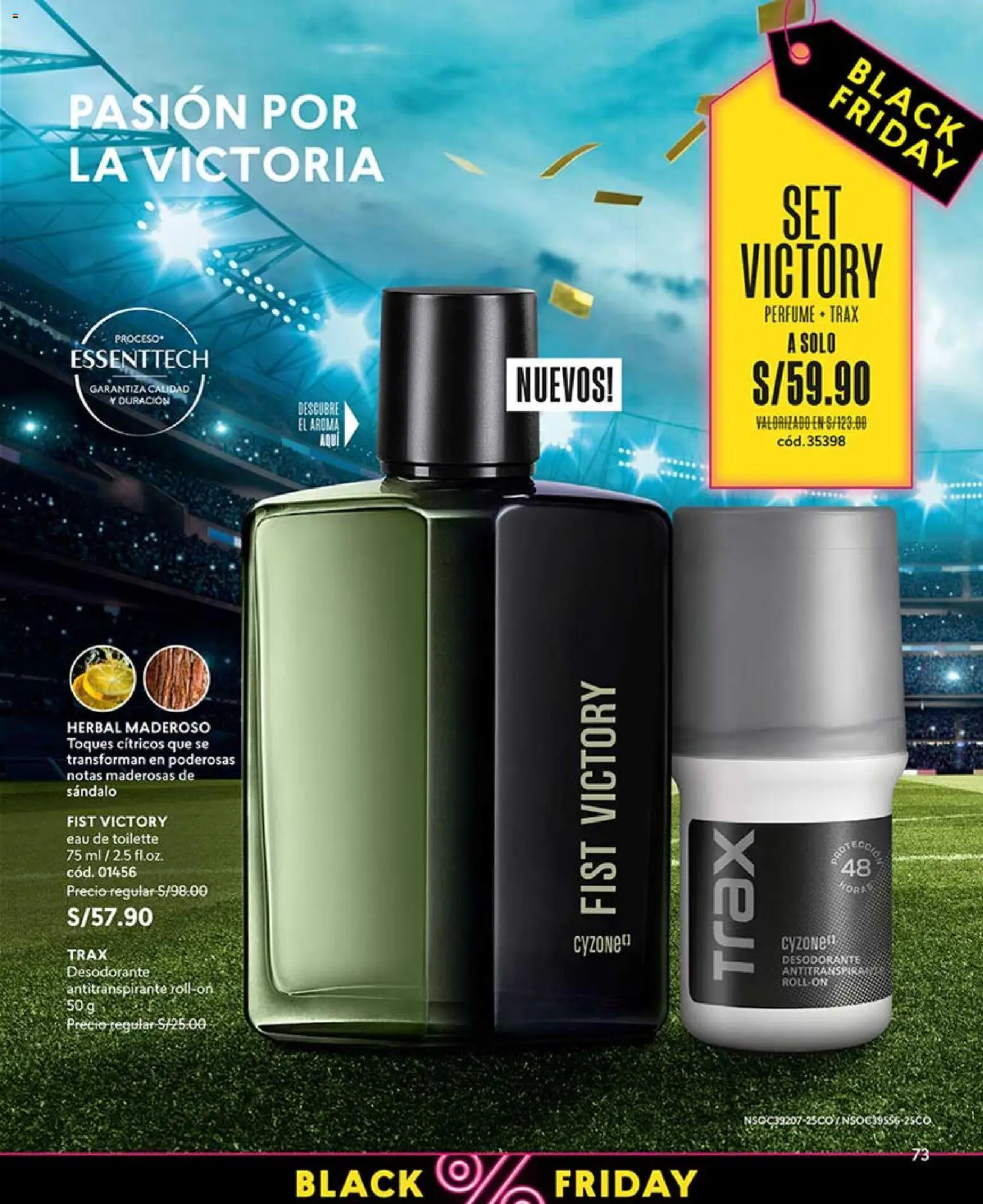 Catálogo CyZone válido desde 03/10/2026 | Página: 87 | Productos: Desodorante, Antitranspirante, EAU de Toilette