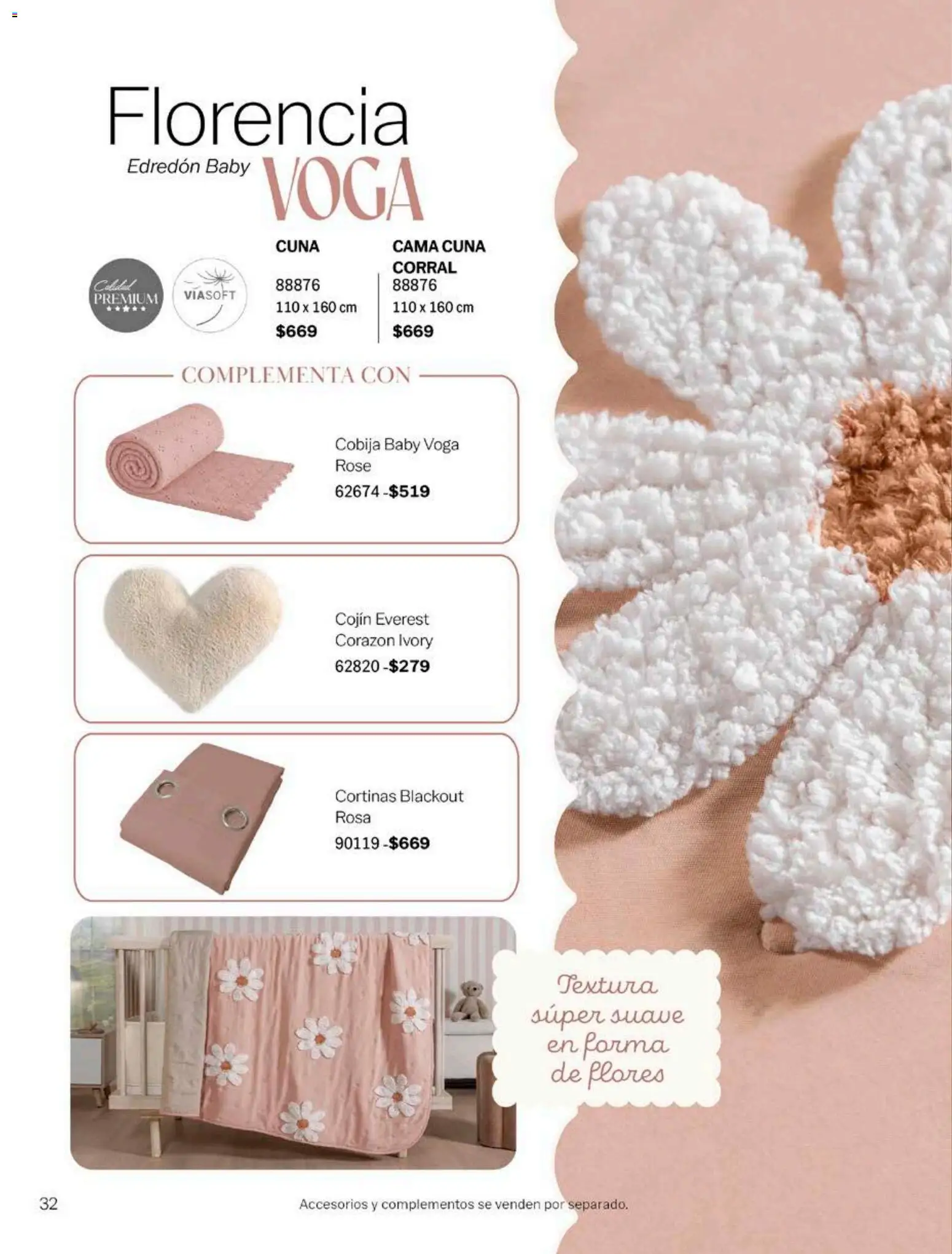 Nuevas ofertas de Vianney válidas en toda la República Mexicana desde el 17/08/2026. ¡Encuentra las mejores ofertas en Vianney catálogo Bebé! | Página: 34 | Productos: Cama, Cobija, Cuna, Cortinas