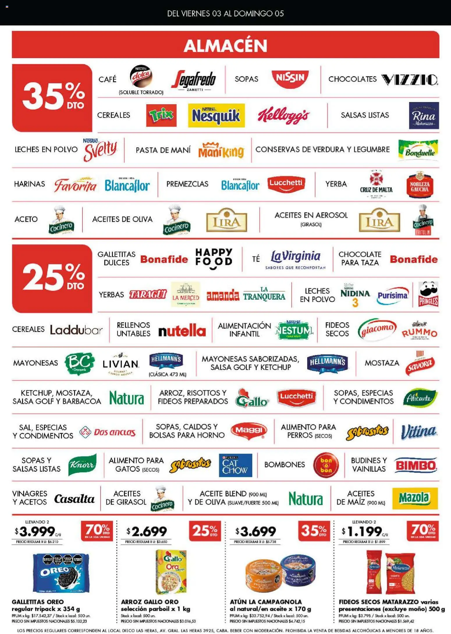 Disco ofertas │ válido desde el 03/07/2026 | Página: 3 | Productos: Horno, Ketchup, Maiz, Arroz