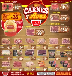 Vista previa de Casa Ley folleto Carnes y Aves La Paz, nuevo folleto de la tienda, válido en México a partir del 19.05.2026