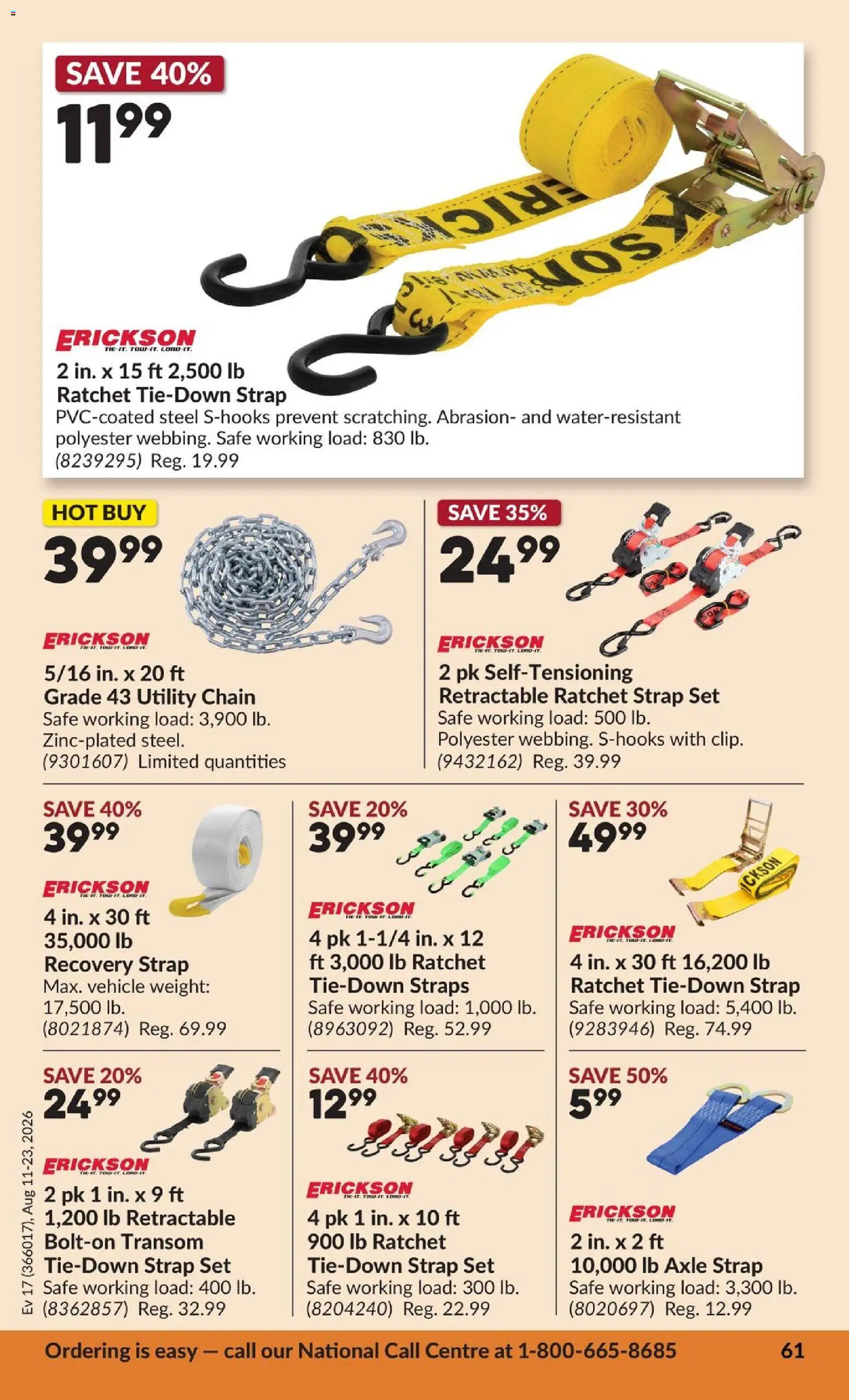 Princess Auto flyer valid from Aug 11, 2026 | Page: 68